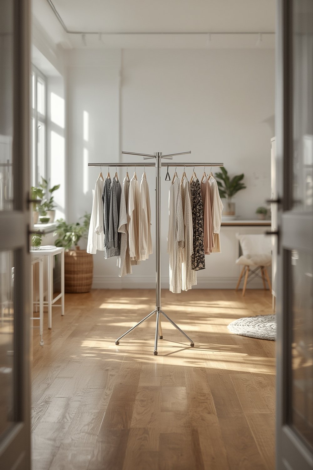 clothes rack product view