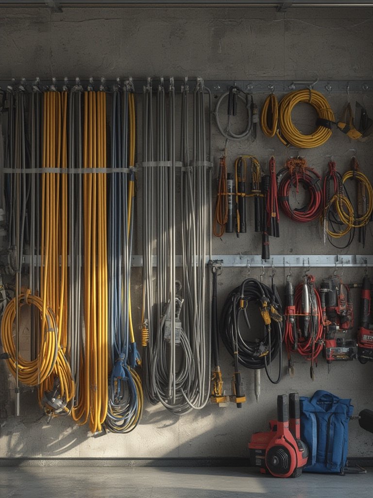 cord organizer in action